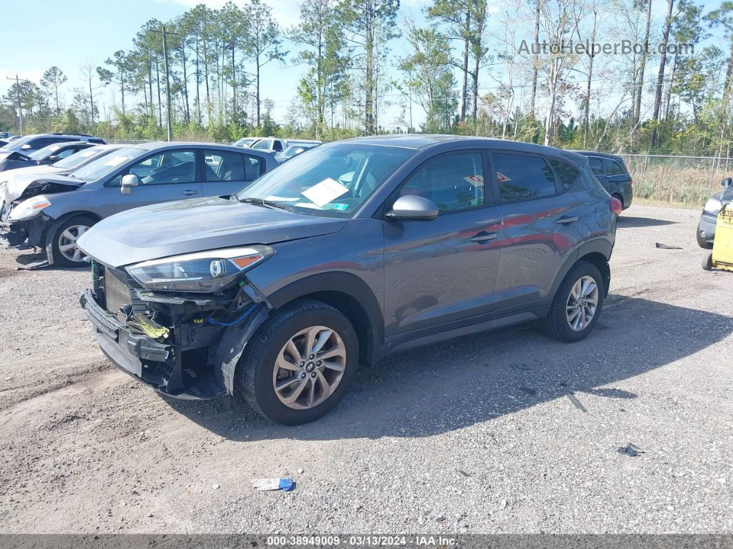 2017 Hyundai Tucson Se Gray vin: KM8J23A45HU477671