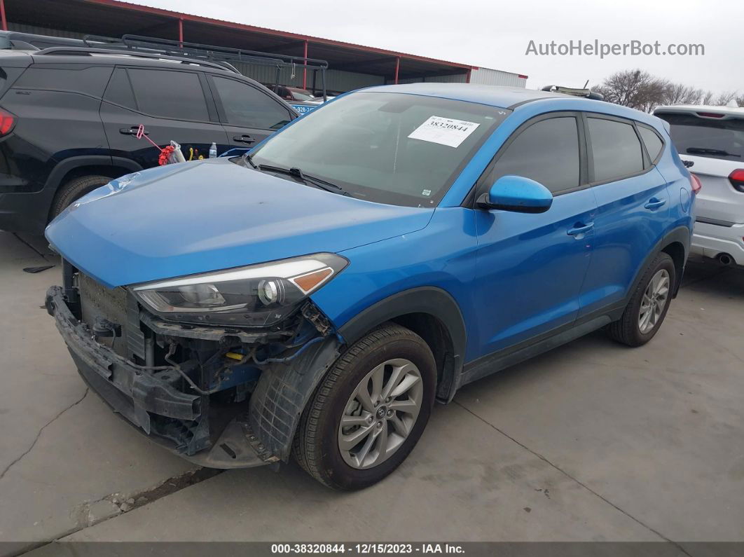 2018 Hyundai Tucson Se Синий vin: KM8J23A45JU703679