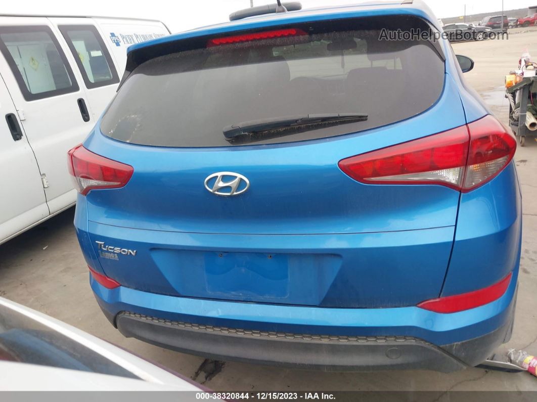 2018 Hyundai Tucson Se Blue vin: KM8J23A45JU703679