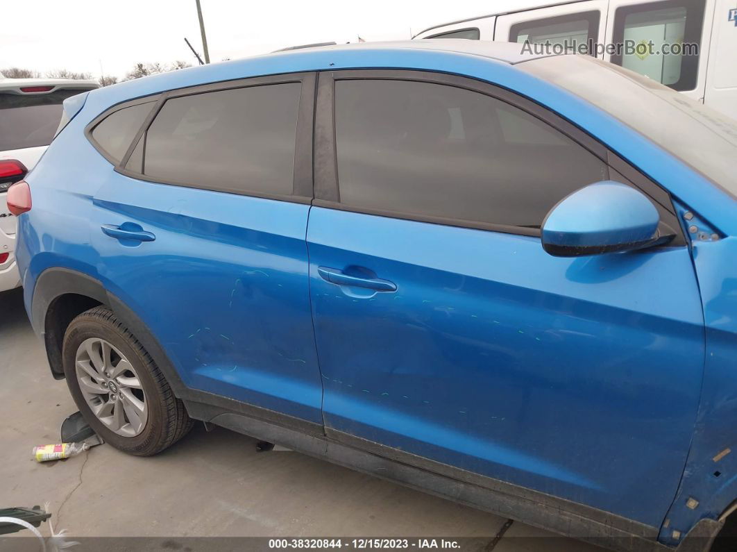 2018 Hyundai Tucson Se Синий vin: KM8J23A45JU703679