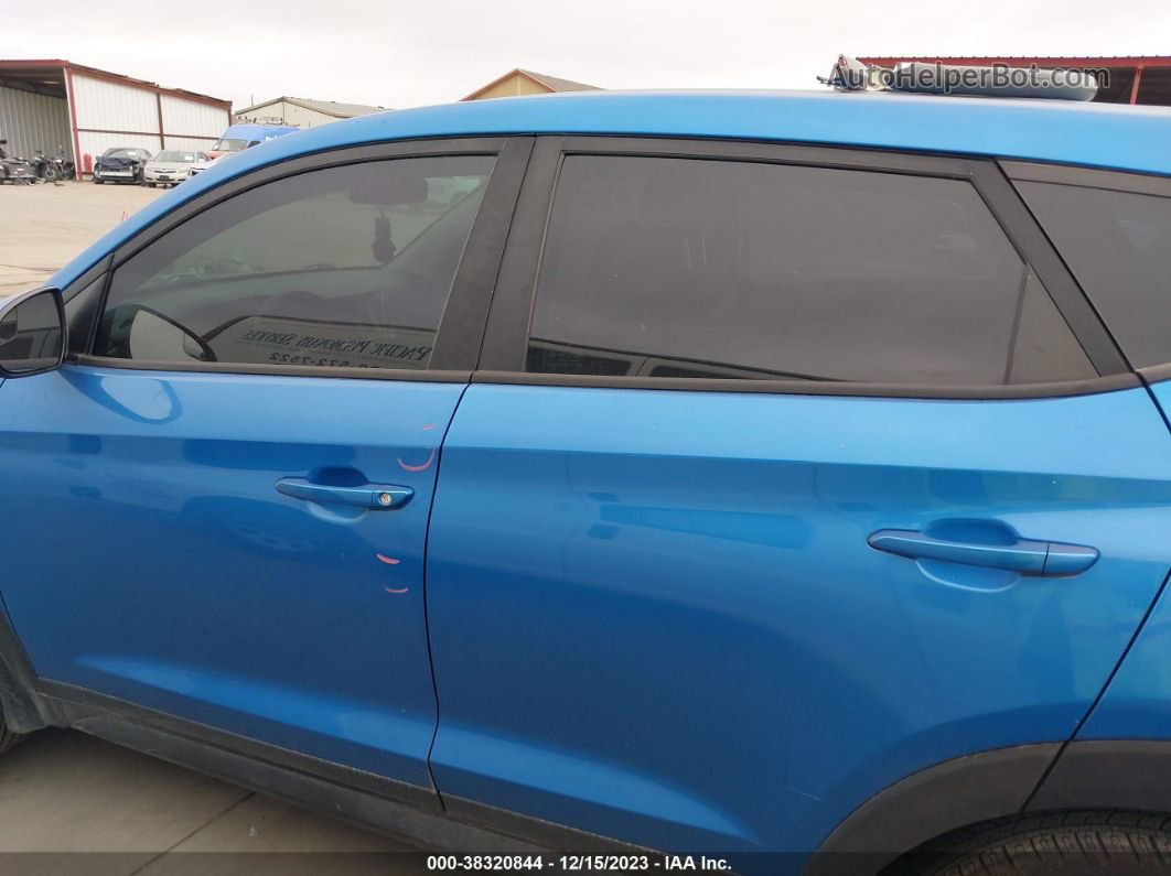 2018 Hyundai Tucson Se Blue vin: KM8J23A45JU703679