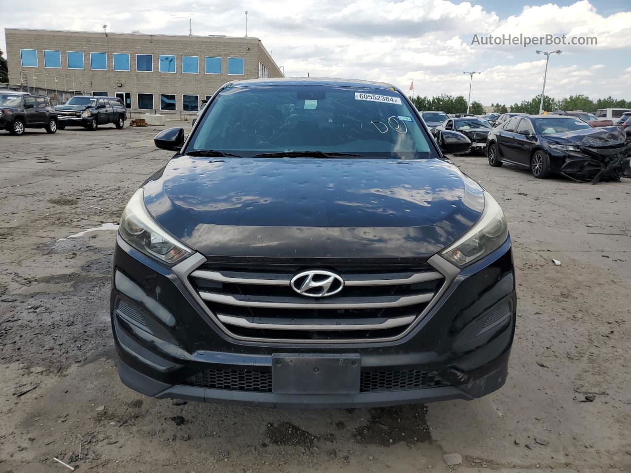 2016 Hyundai Tucson Se Черный vin: KM8J23A46GU040812