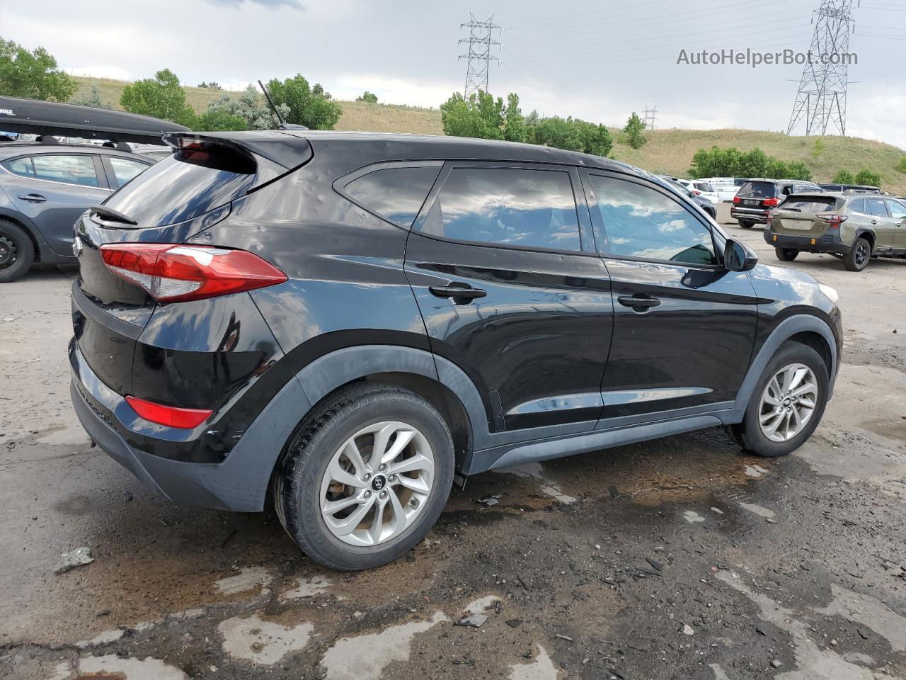 2016 Hyundai Tucson Se Черный vin: KM8J23A46GU040812