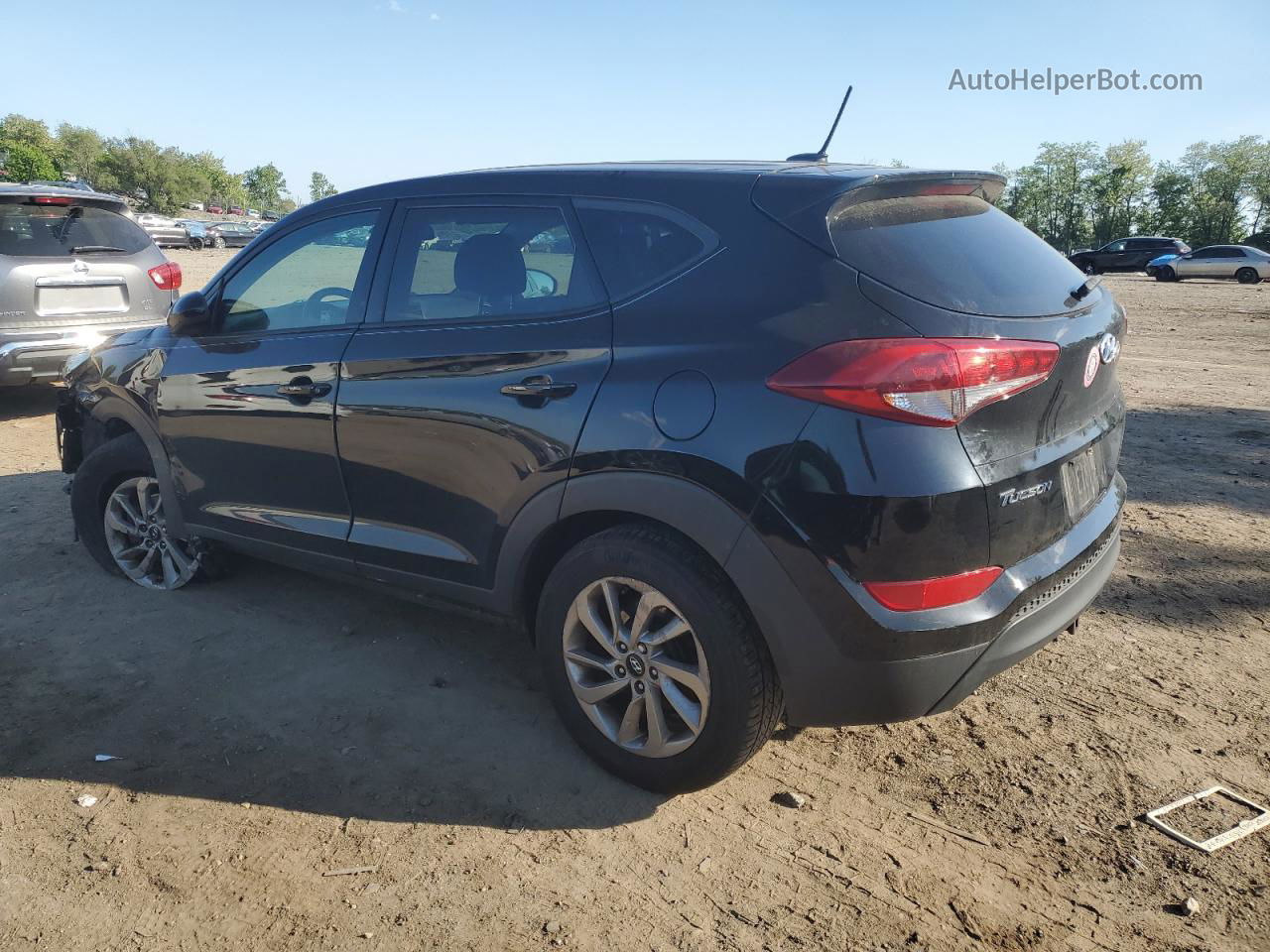 2017 Hyundai Tucson Se Black vin: KM8J23A46HU571767