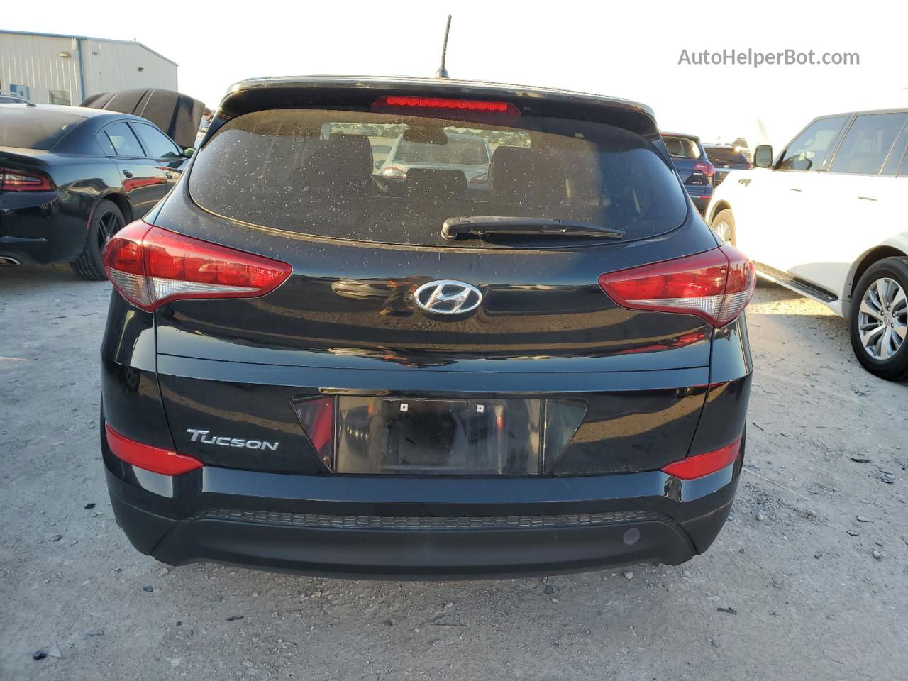 2018 Hyundai Tucson Se Black vin: KM8J23A46JU695673