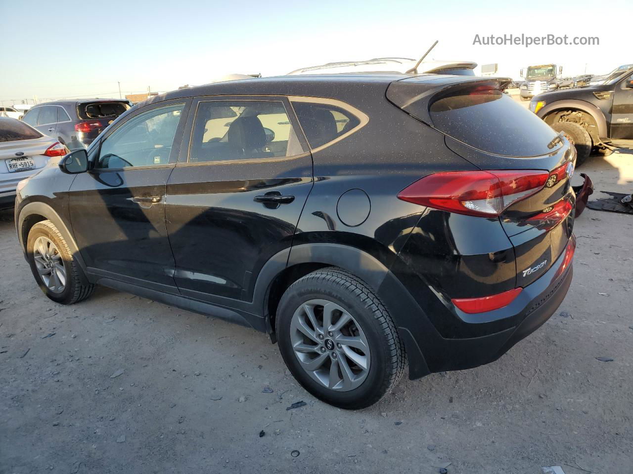 2018 Hyundai Tucson Se Black vin: KM8J23A46JU695673