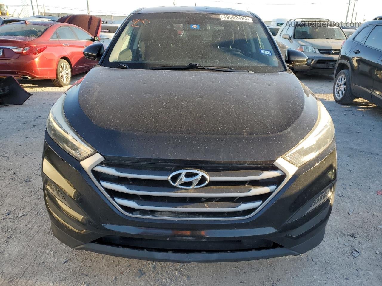 2018 Hyundai Tucson Se Black vin: KM8J23A46JU695673