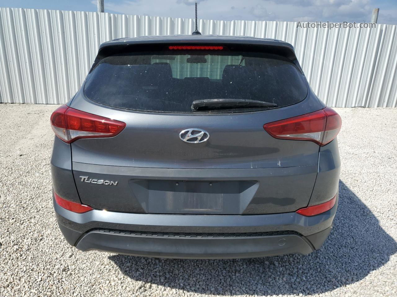 2016 Hyundai Tucson Se Gray vin: KM8J23A47GU040575