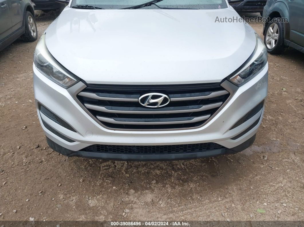 2016 Hyundai Tucson Se Silver vin: KM8J23A47GU112472