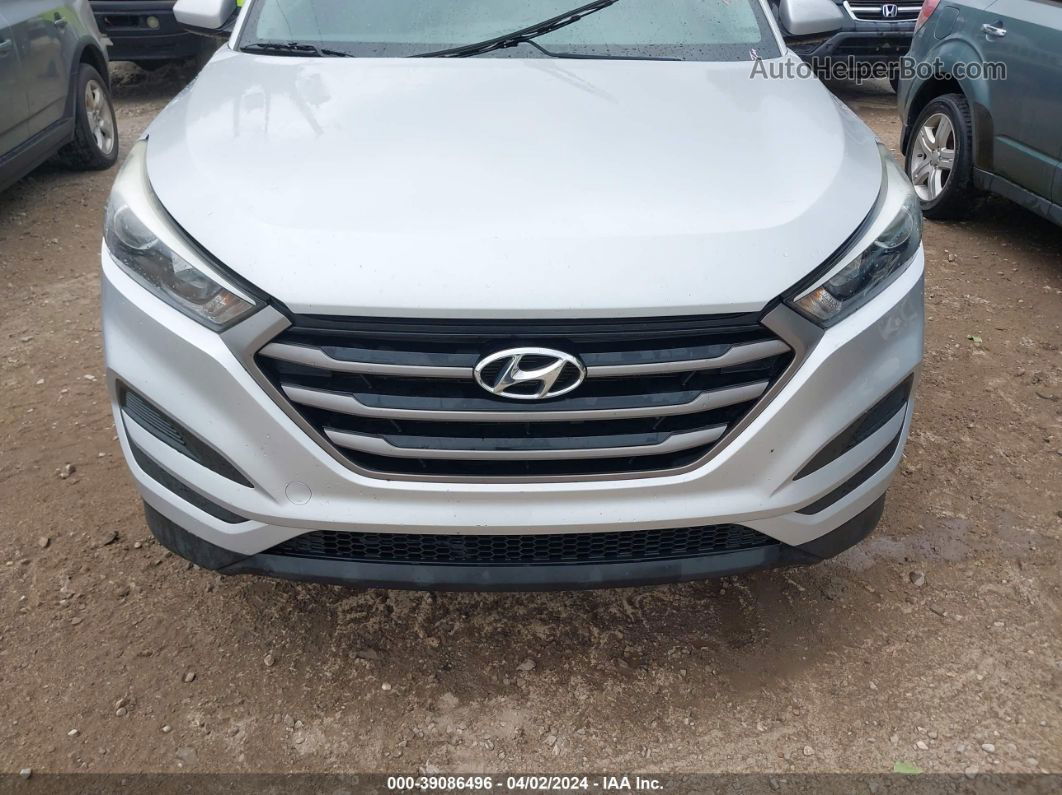 2016 Hyundai Tucson Se Silver vin: KM8J23A47GU112472