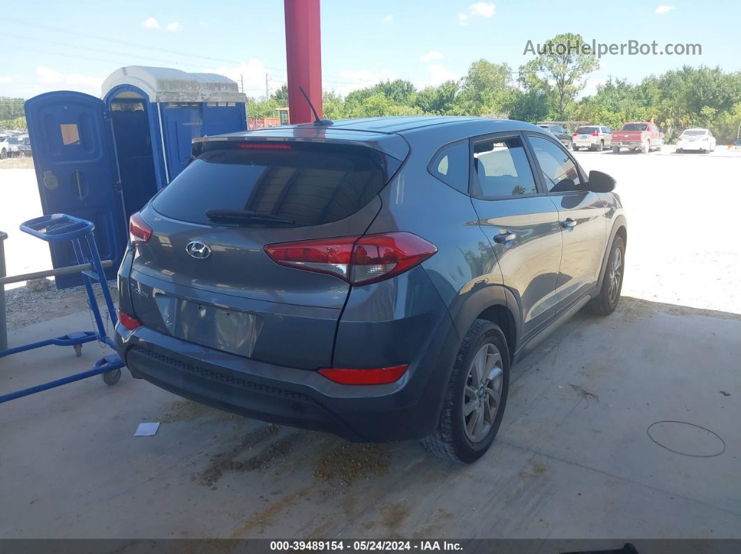 2017 Hyundai Tucson Se Gray vin: KM8J23A47HU254743