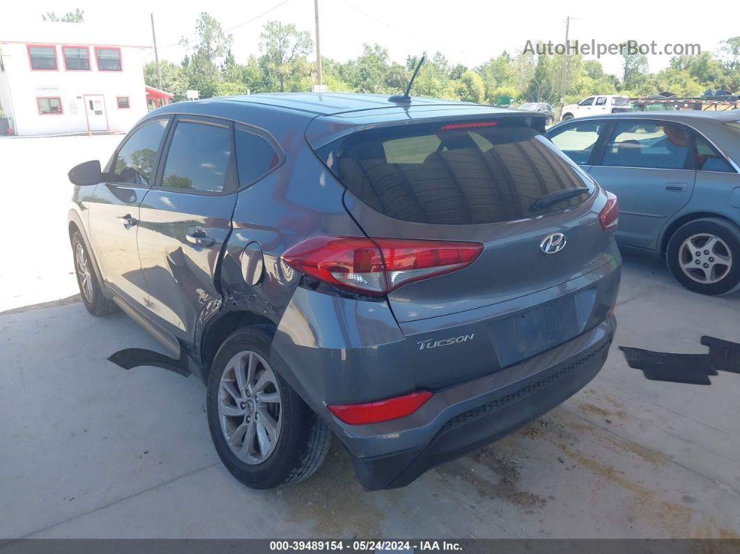 2017 Hyundai Tucson Se Gray vin: KM8J23A47HU254743