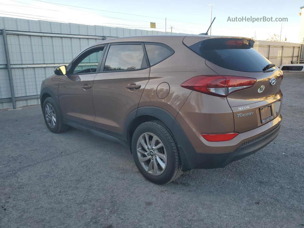 2017 Hyundai Tucson Se Tan vin: KM8J23A47HU437348