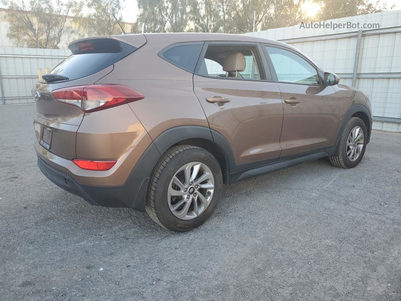 2017 Hyundai Tucson Se Tan vin: KM8J23A47HU437348