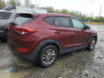 2016 Hyundai Tucson Se Бордовый vin: KM8J23A48GU125926