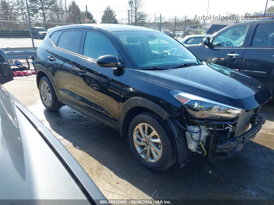 2017 Hyundai Tucson Se Черный vin: KM8J23A48HU261359