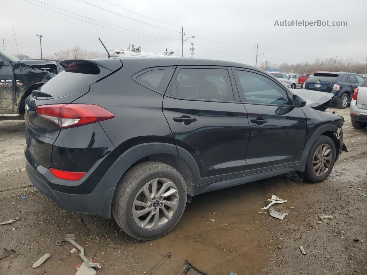 2017 Hyundai Tucson Se Black vin: KM8J23A48HU362336