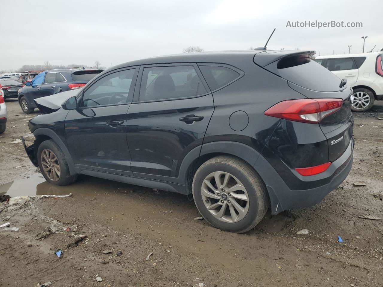 2017 Hyundai Tucson Se Black vin: KM8J23A48HU362336