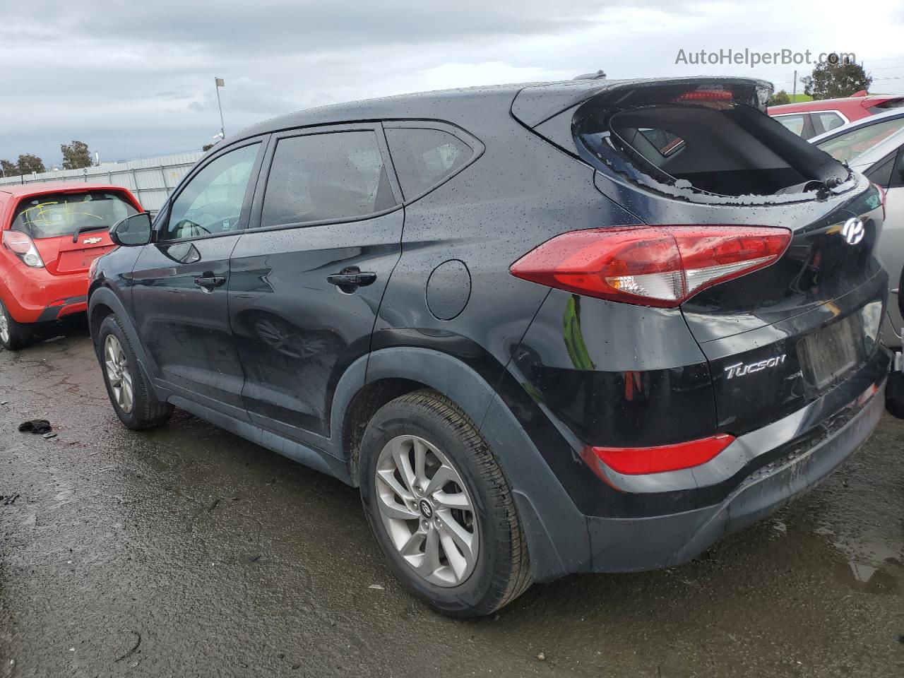 2016 Hyundai Tucson Se Black vin: KM8J23A49GU040416