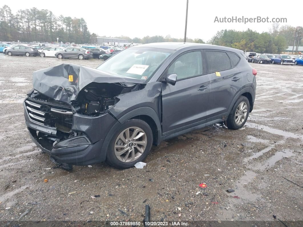 2017 Hyundai Tucson Se Gray vin: KM8J23A49HU254565