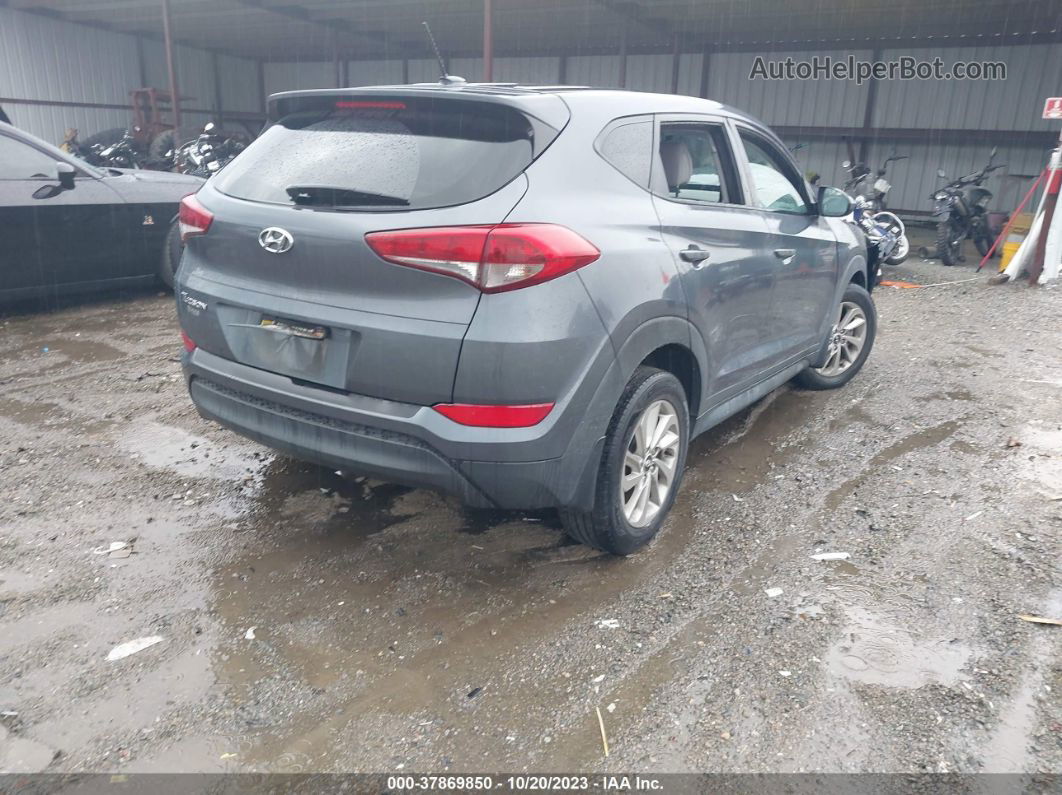 2017 Hyundai Tucson Se Gray vin: KM8J23A49HU254565