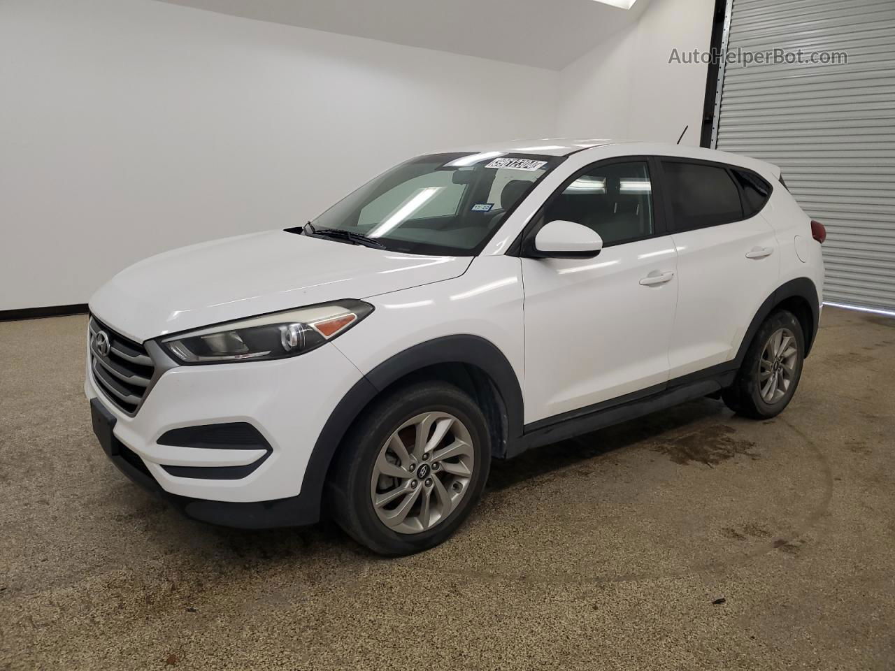 2017 Hyundai Tucson Se White vin: KM8J23A49HU269129