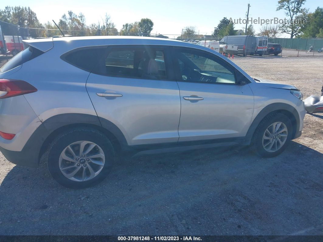 2017 Hyundai Tucson Se Silver vin: KM8J23A49HU556020