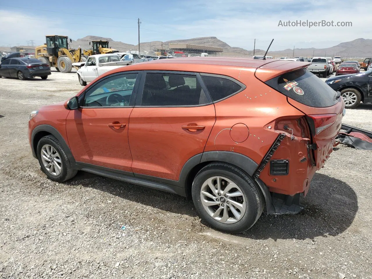 2016 Hyundai Tucson Se Оранжевый vin: KM8J23A4XGU120842