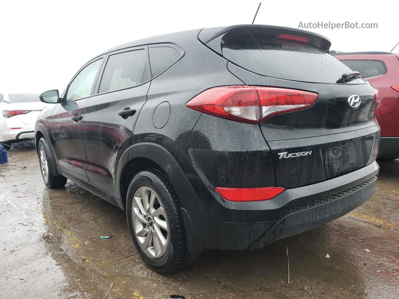 2017 Hyundai Tucson Se Черный vin: KM8J23A4XHU511412