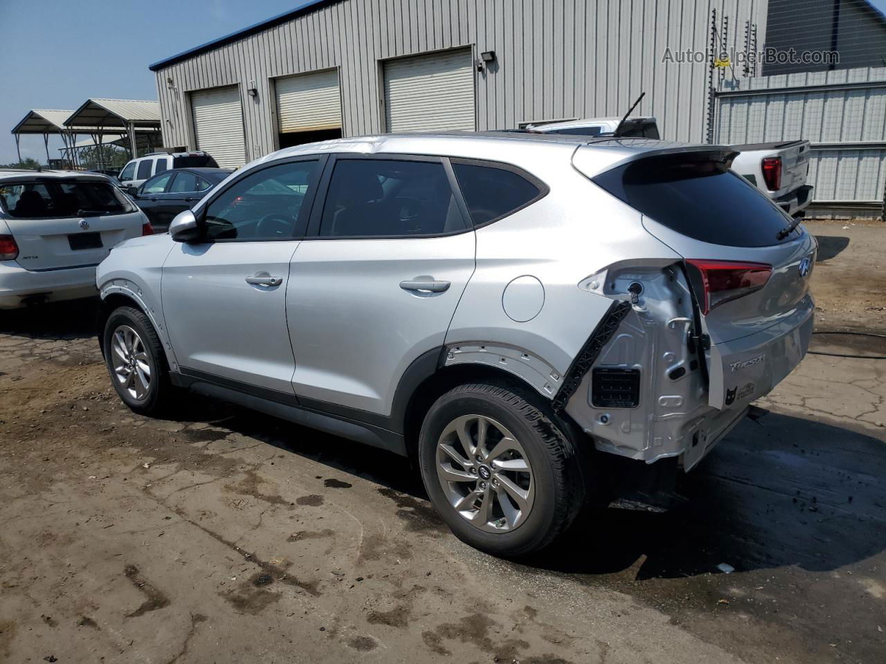 2017 Hyundai Tucson Se Silver vin: KM8J23A4XHU520143