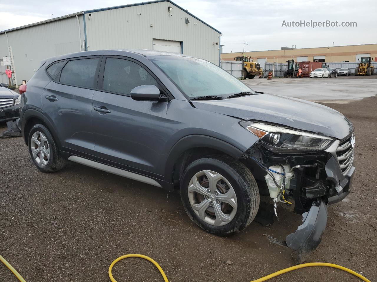 2017 Hyundai Tucson Se Gray vin: KM8J2CA40HU540689