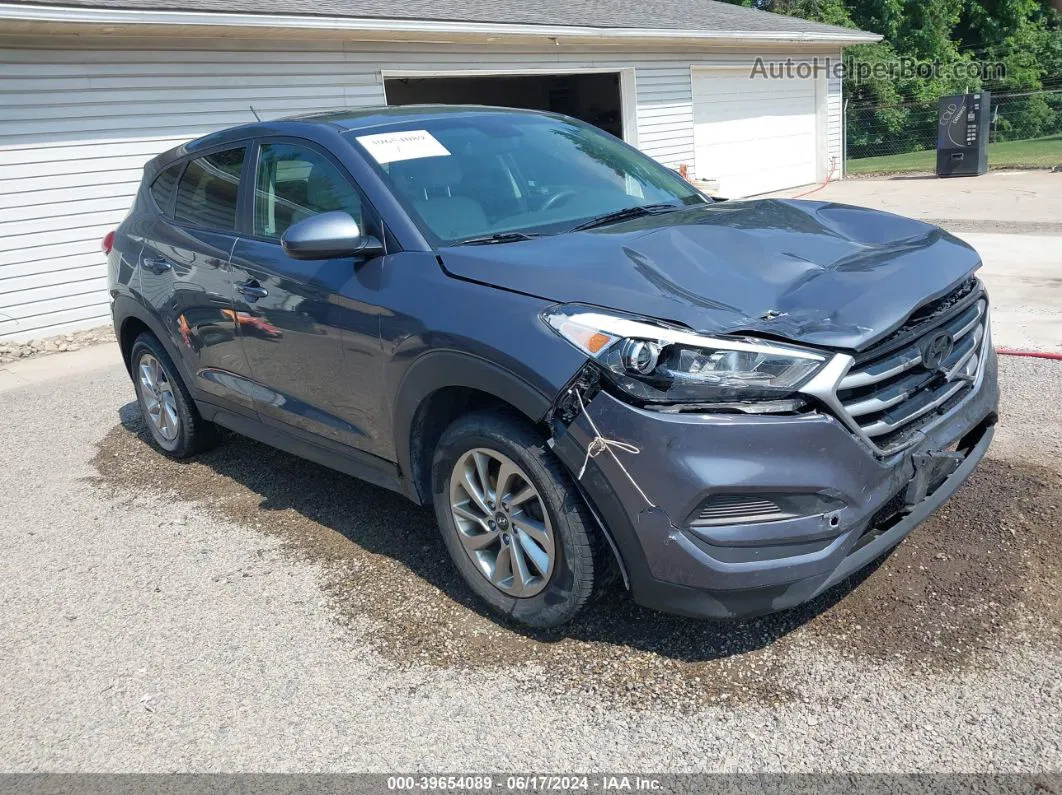 2018 Hyundai Tucson Se Gray vin: KM8J2CA40JU679601