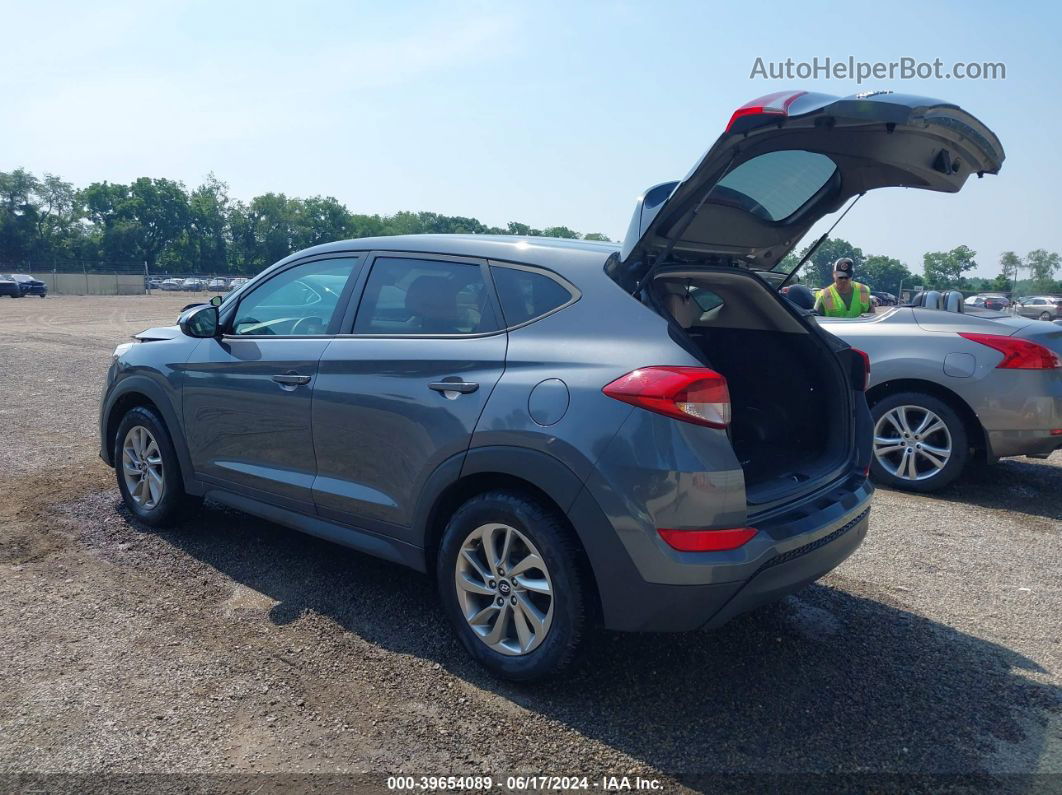 2018 Hyundai Tucson Se Gray vin: KM8J2CA40JU679601