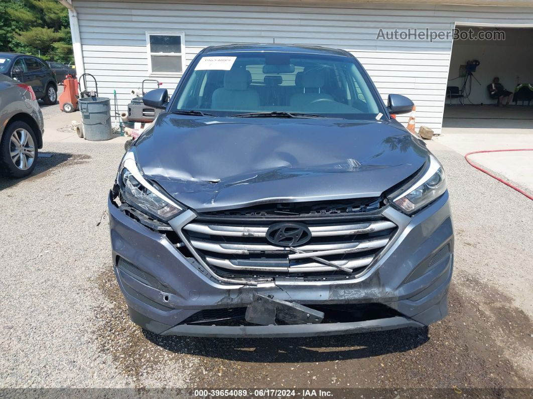 2018 Hyundai Tucson Se Gray vin: KM8J2CA40JU679601