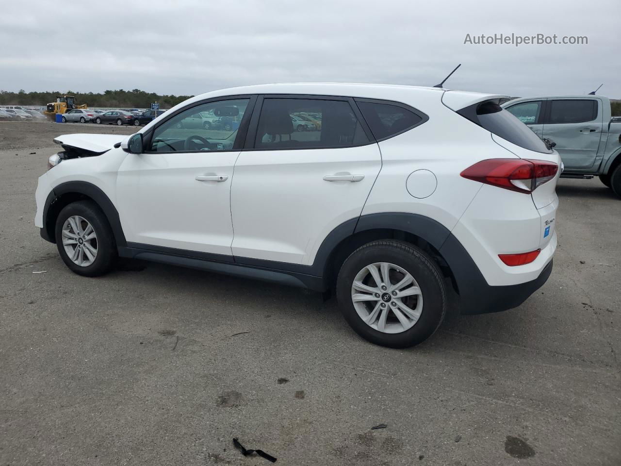 2018 Hyundai Tucson Se White vin: KM8J2CA40JU824474