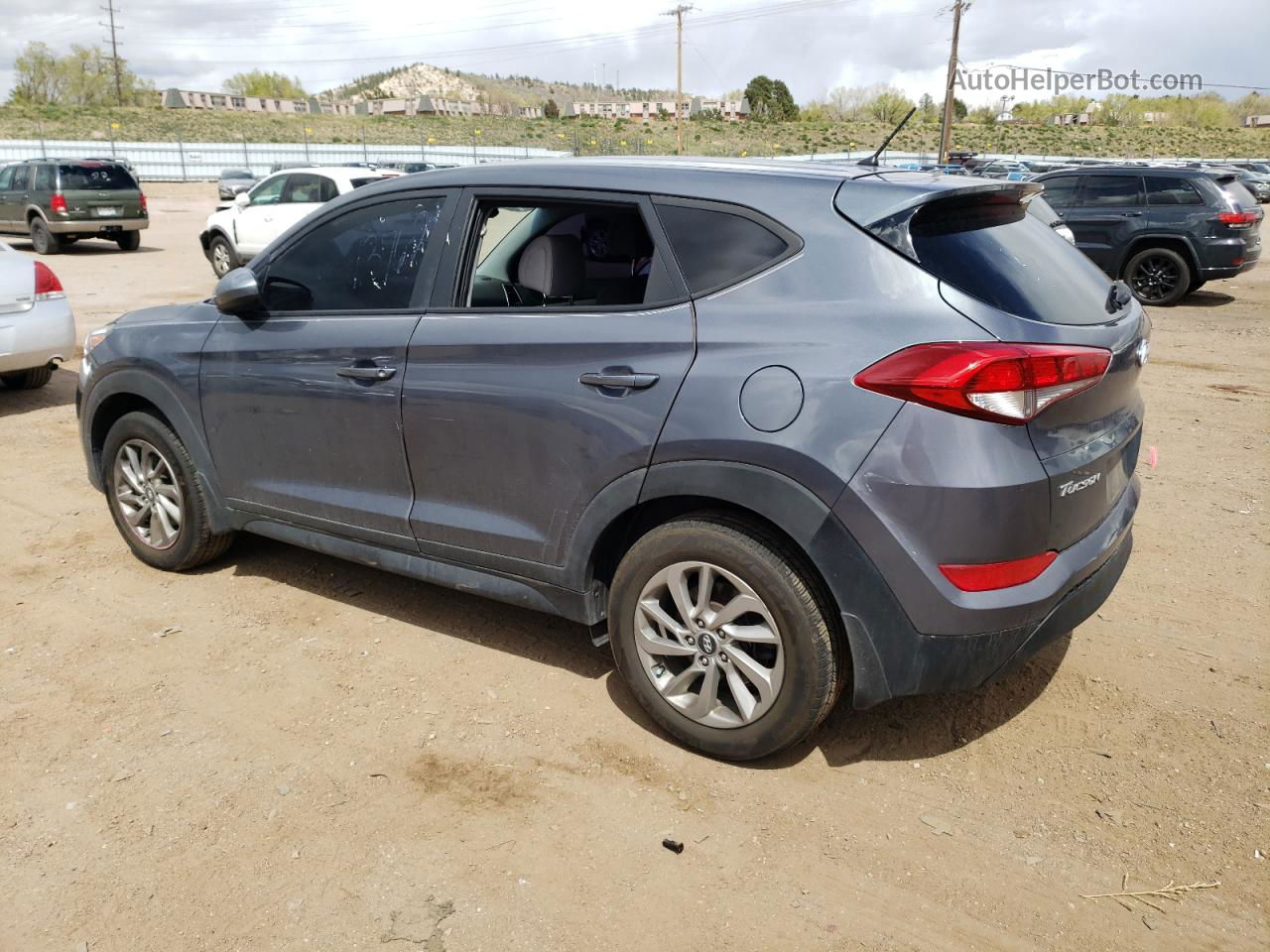 2018 Hyundai Tucson Se Gray vin: KM8J2CA42JU769106