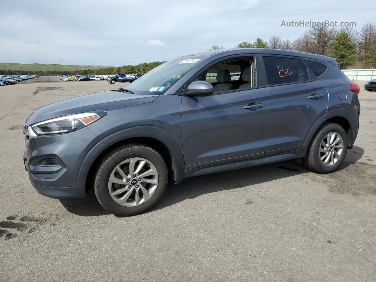 2018 Hyundai Tucson Se Blue vin: KM8J2CA42JU811242