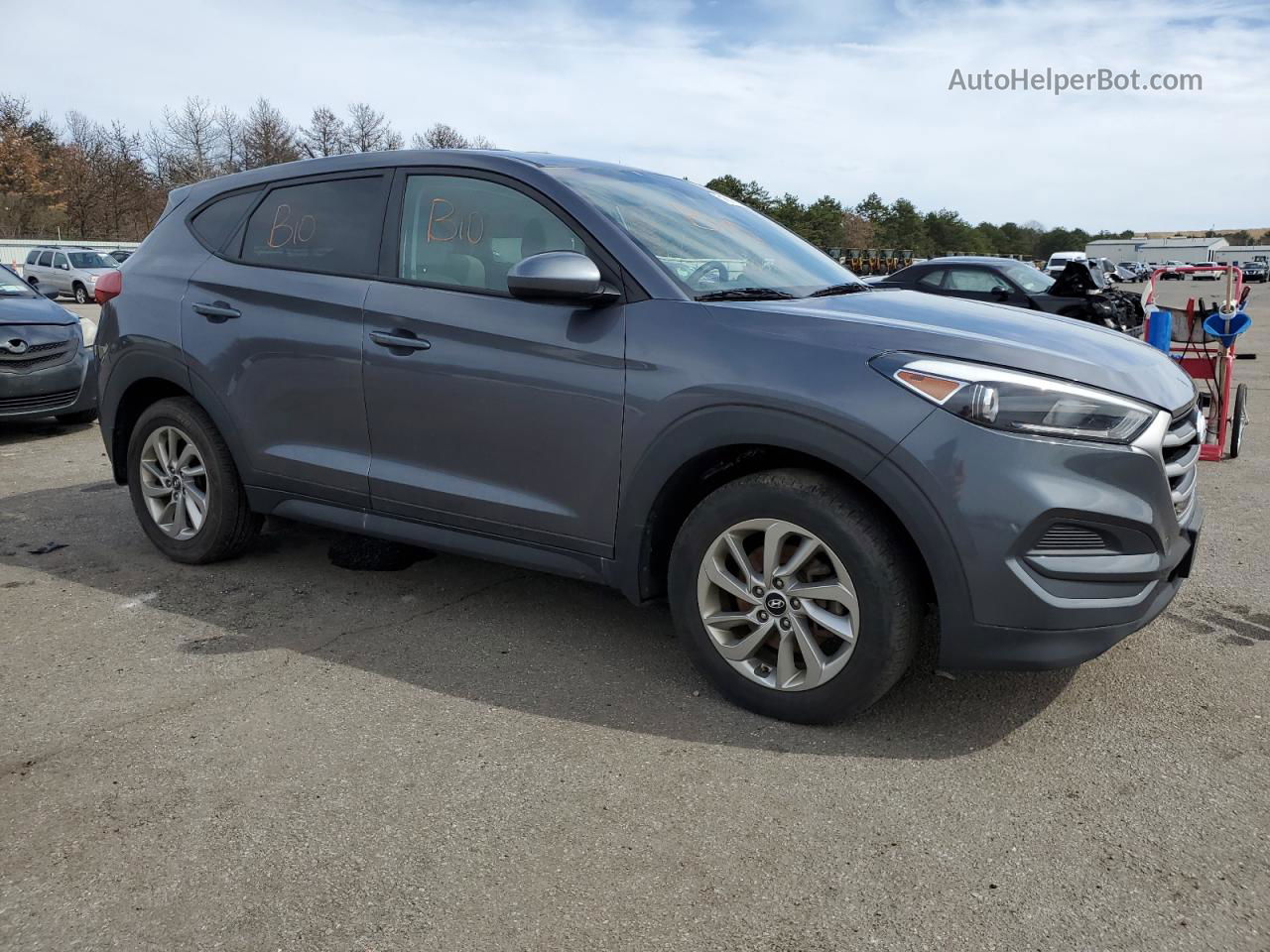 2018 Hyundai Tucson Se Blue vin: KM8J2CA42JU811242