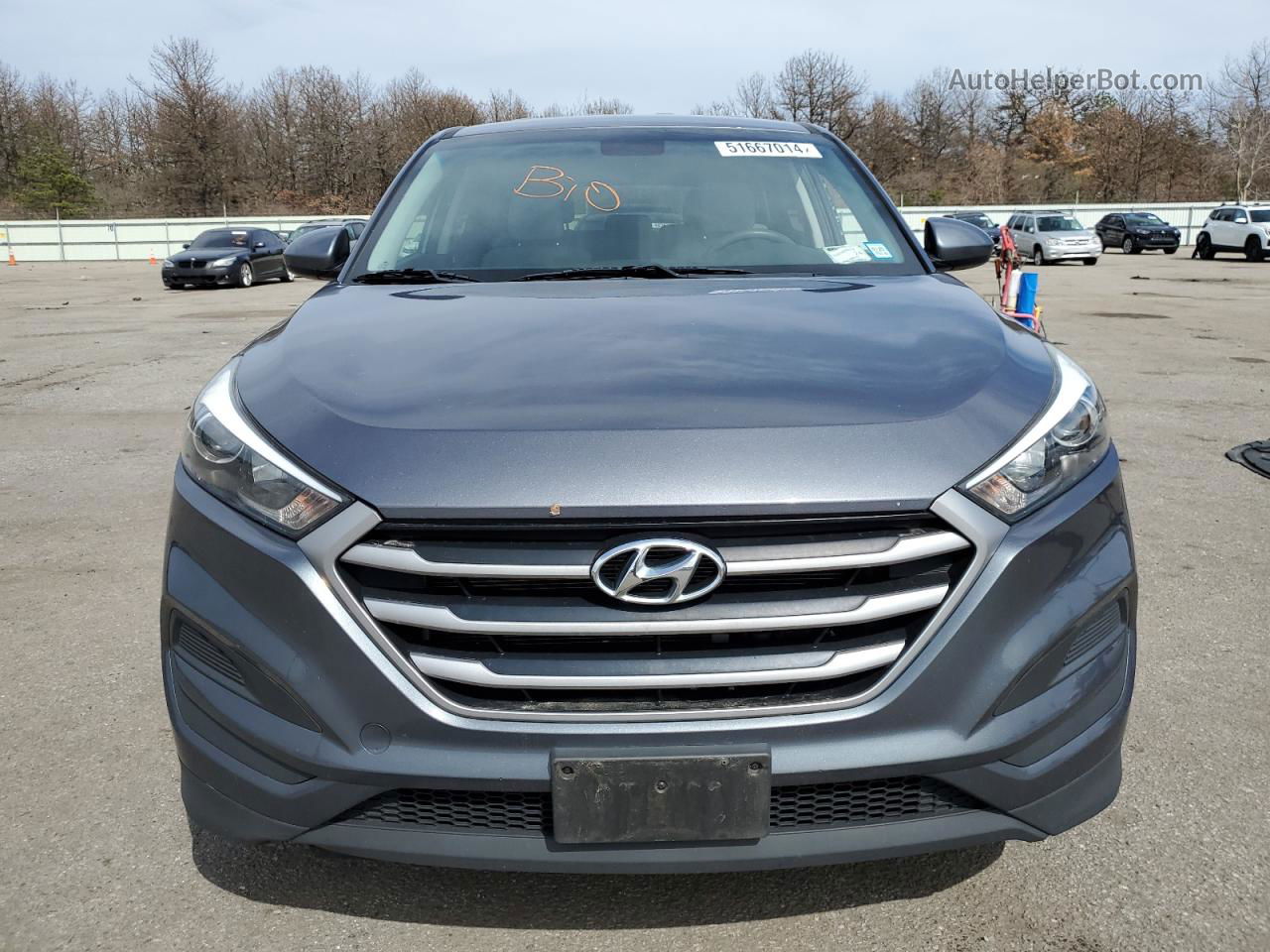 2018 Hyundai Tucson Se Blue vin: KM8J2CA42JU811242