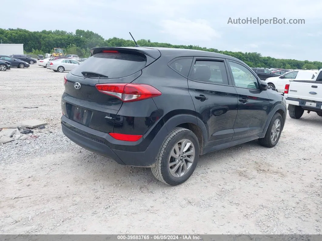 2018 Hyundai Tucson Se Черный vin: KM8J2CA45JU798633