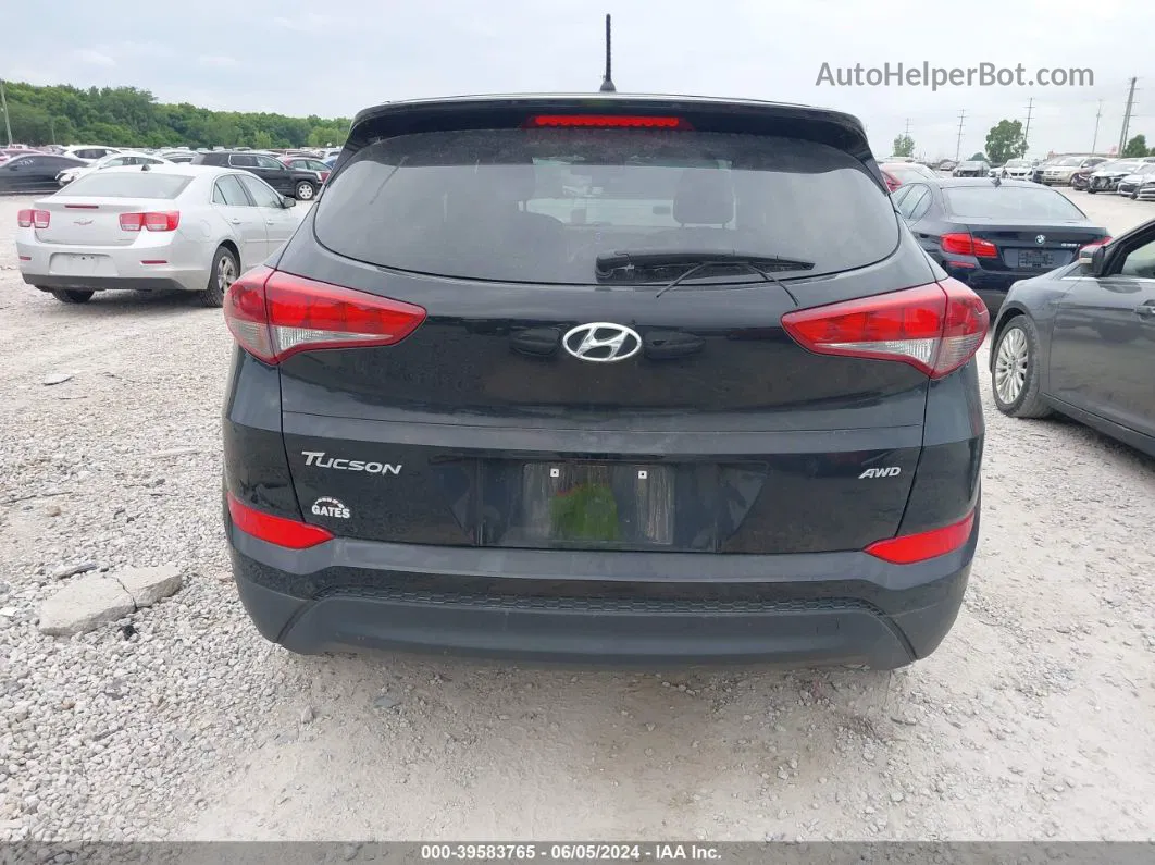 2018 Hyundai Tucson Se Black vin: KM8J2CA45JU798633