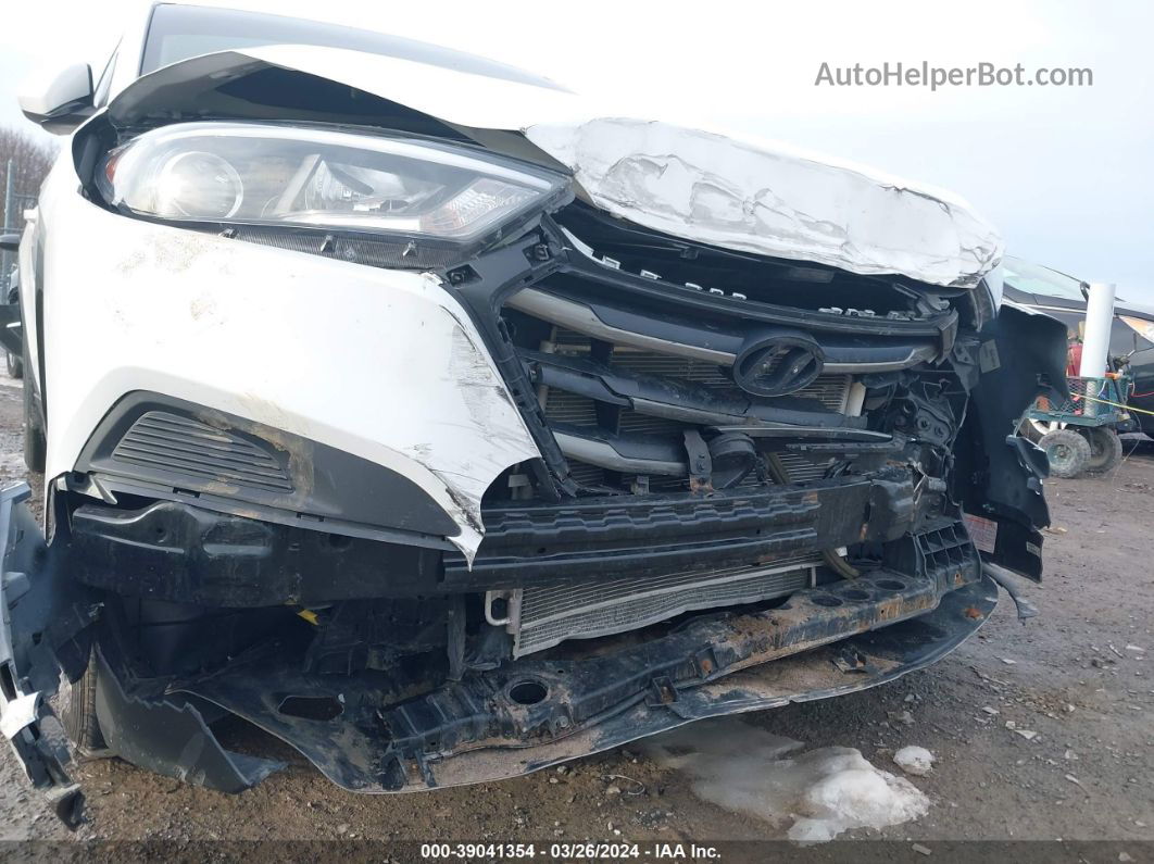 2018 Hyundai Tucson Se White vin: KM8J2CA48JU659791