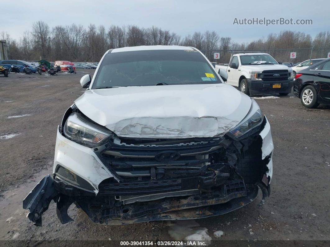 2018 Hyundai Tucson Se White vin: KM8J2CA48JU659791