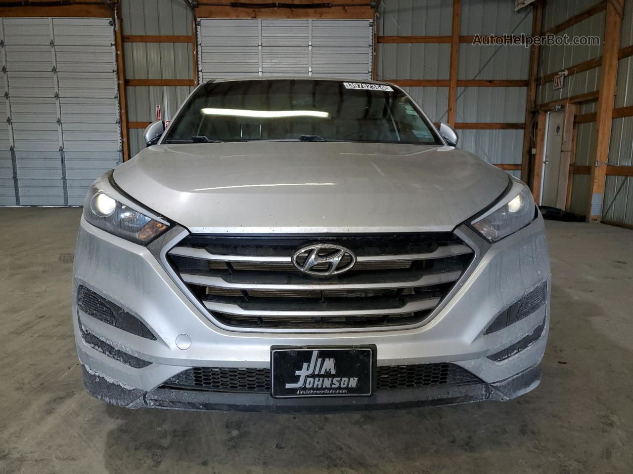 2018 Hyundai Tucson Se Silver vin: KM8J2CA49JU798683