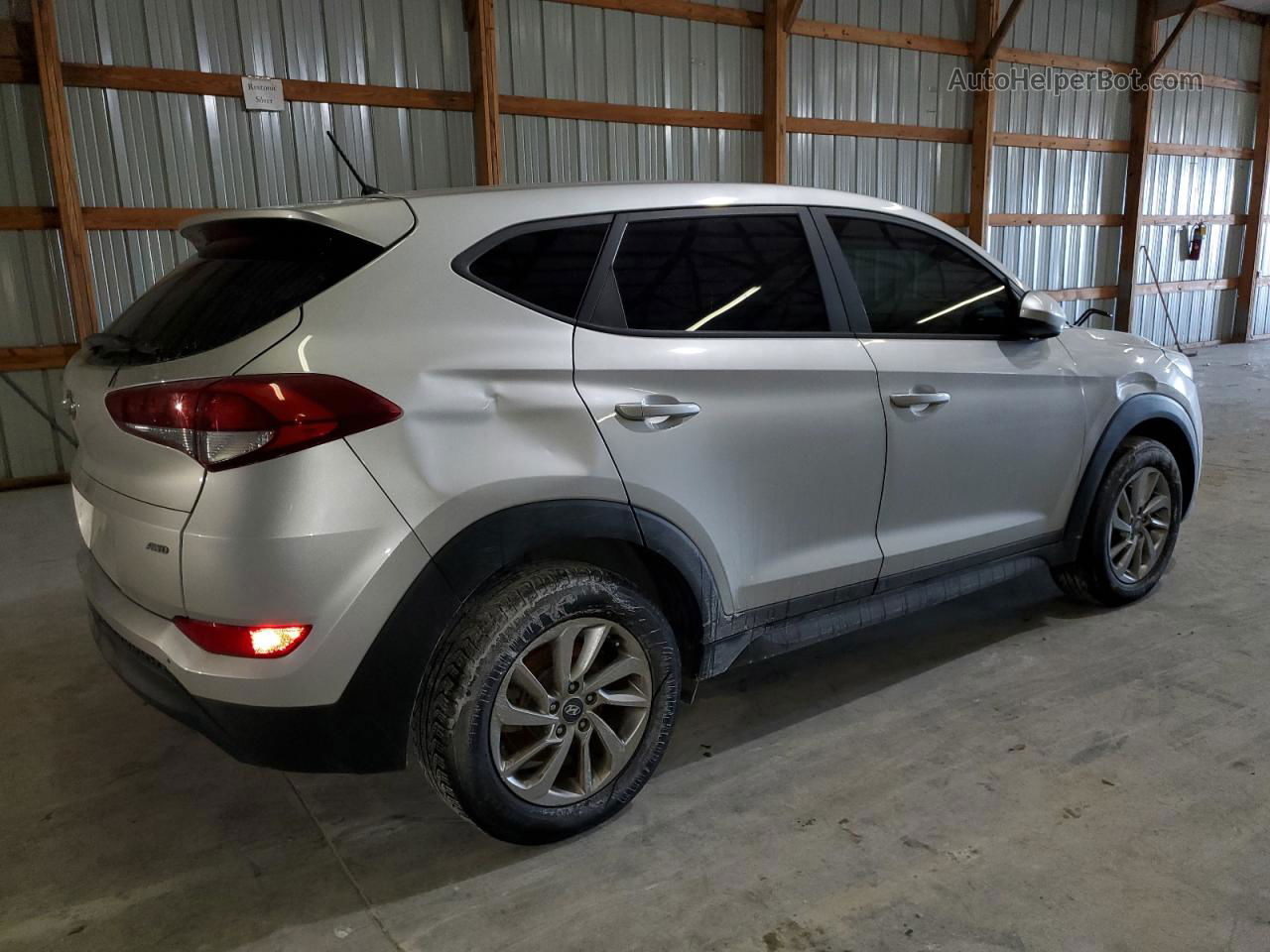 2018 Hyundai Tucson Se Silver vin: KM8J2CA49JU798683