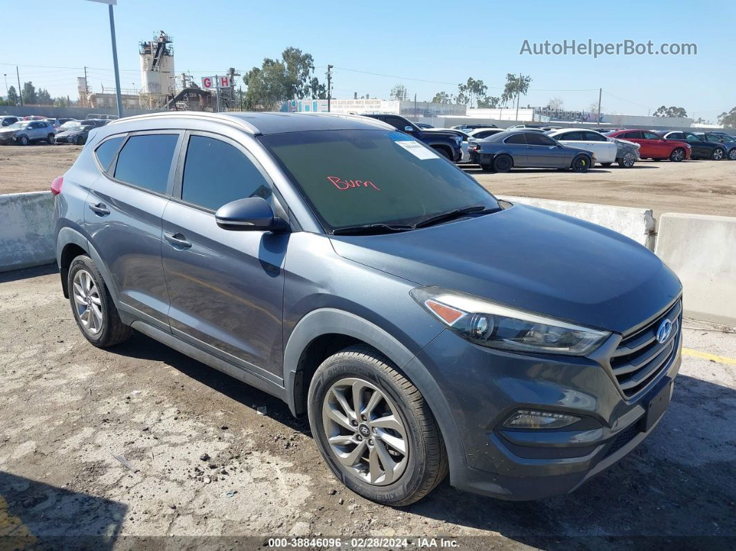 2016 Hyundai Tucson Eco Gray vin: KM8J33A20GU194850