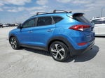 2016 Hyundai Tucson Limited Blue vin: KM8J33A20GU227281