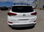 2017 Hyundai Tucson Limited White vin: KM8J33A20HU316611