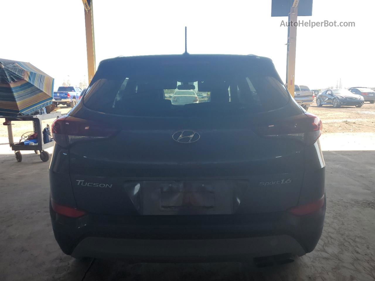 2017 Hyundai Tucson Limited Gray vin: KM8J33A20HU349656