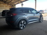 2017 Hyundai Tucson Limited Gray vin: KM8J33A20HU349656